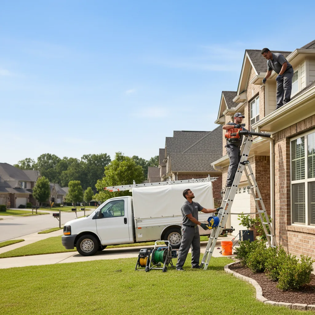 Home Gutter Service in Lyons, TX near me